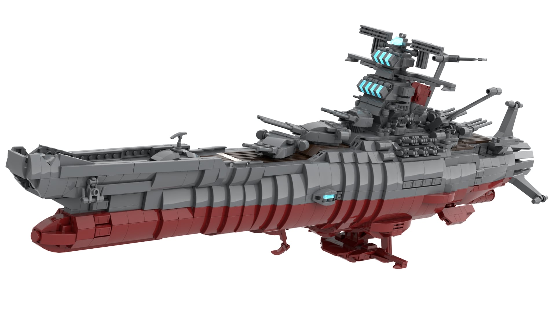 Lego space battleship best sale yamato